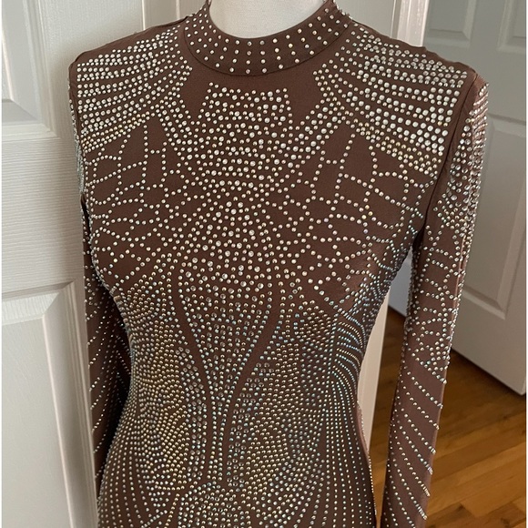 Banjul Embellished Beaded Dress - Picture 4 of 4